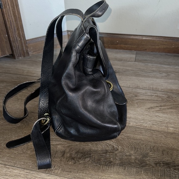 Vintage Coach Leather Backpack - Picture 3 of 7